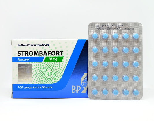 Strombafort 10mg - Stanozolol Balkan 100 Tabs